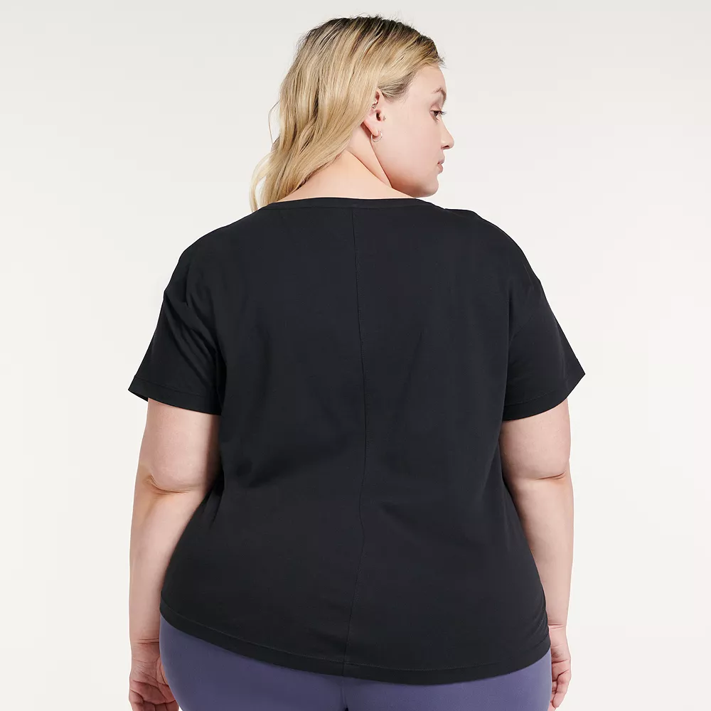 Plus Size FLX Harmony Front Seam Tee - Image 3