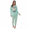 Women's The Mandalorian The Child Long Sleeve Pajama Top & Banded Bottom Pajama Pants Set