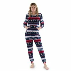 Women's Peace, Love & Dreams Fairaisle One-Piece Pajamas