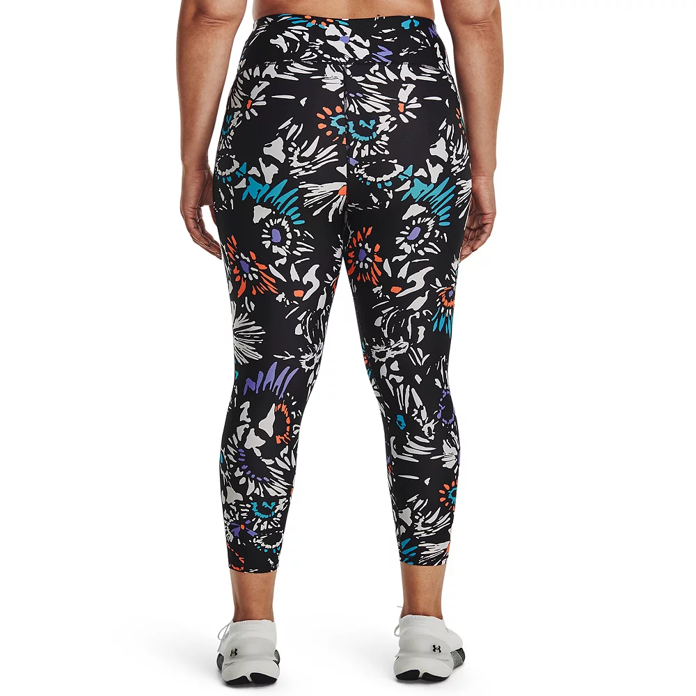 Plus Size Under Armour HeatGear® Printed 7/8 Leggings - Image 2