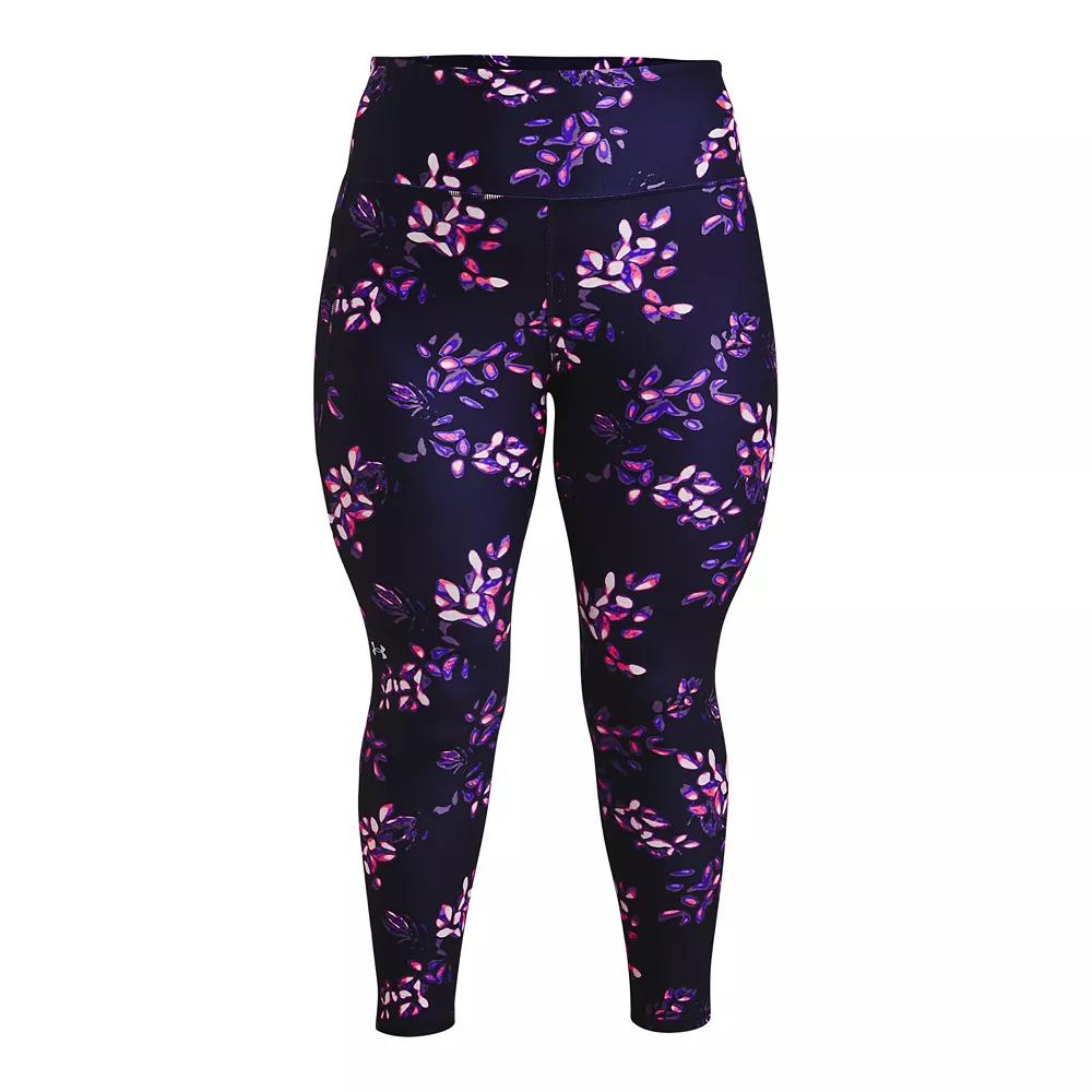 Plus Size Under Armour HeatGear® Printed 7/8 Leggings - Image 5
