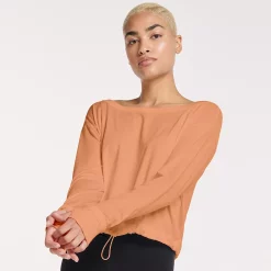 Women's FLX Cinched Bungee-Hem Top