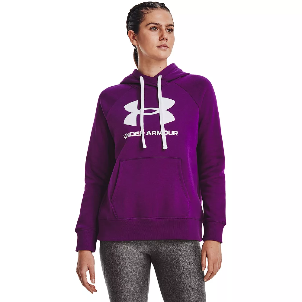 Women's Under Armour Rival Fleece Logo Hoodie - Image 4