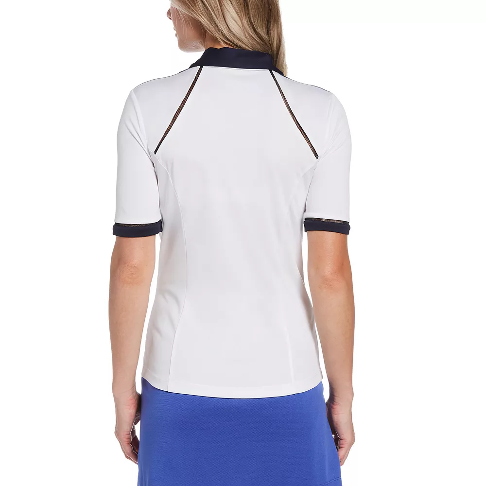 Women's Grand Slam Striped Golf Polo - Image 2