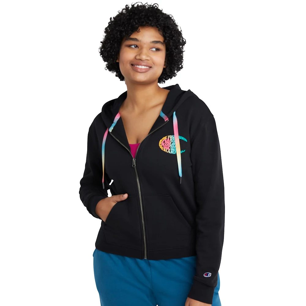Women's Champion® Campus French Terry Full-Zip Hoodie - Image 3