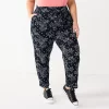 Juniors' Plus Size SO® Relaxed Tapered Leg Pants
