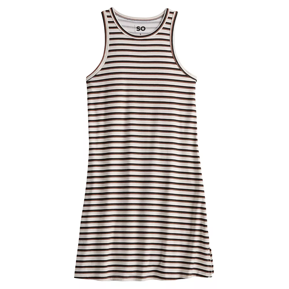 Juniors' SO® High Neck Tank Mini Dress - Image 9