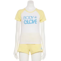 Juniors' Body Glove Short Sleeve Raglan Tee
