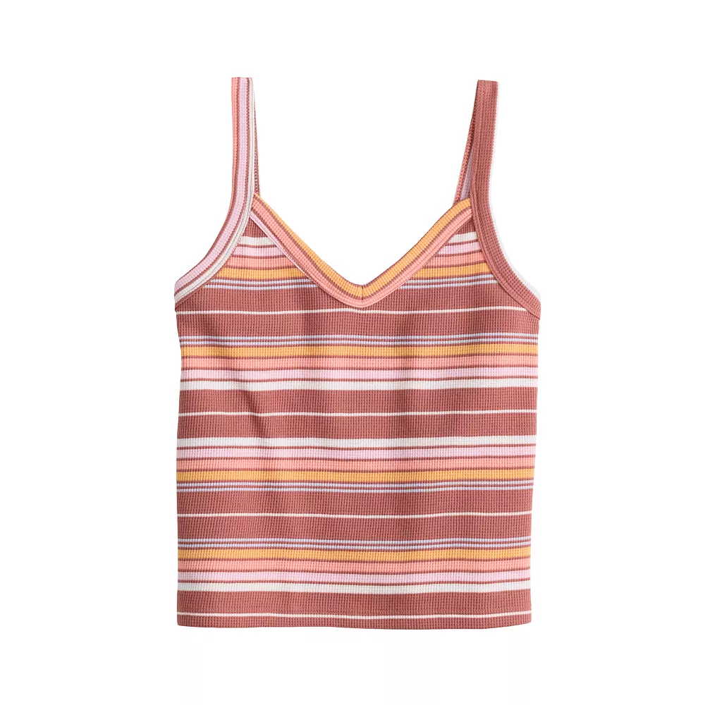 Juniors' SO® Cropped Wide Strap Cami - Image 10