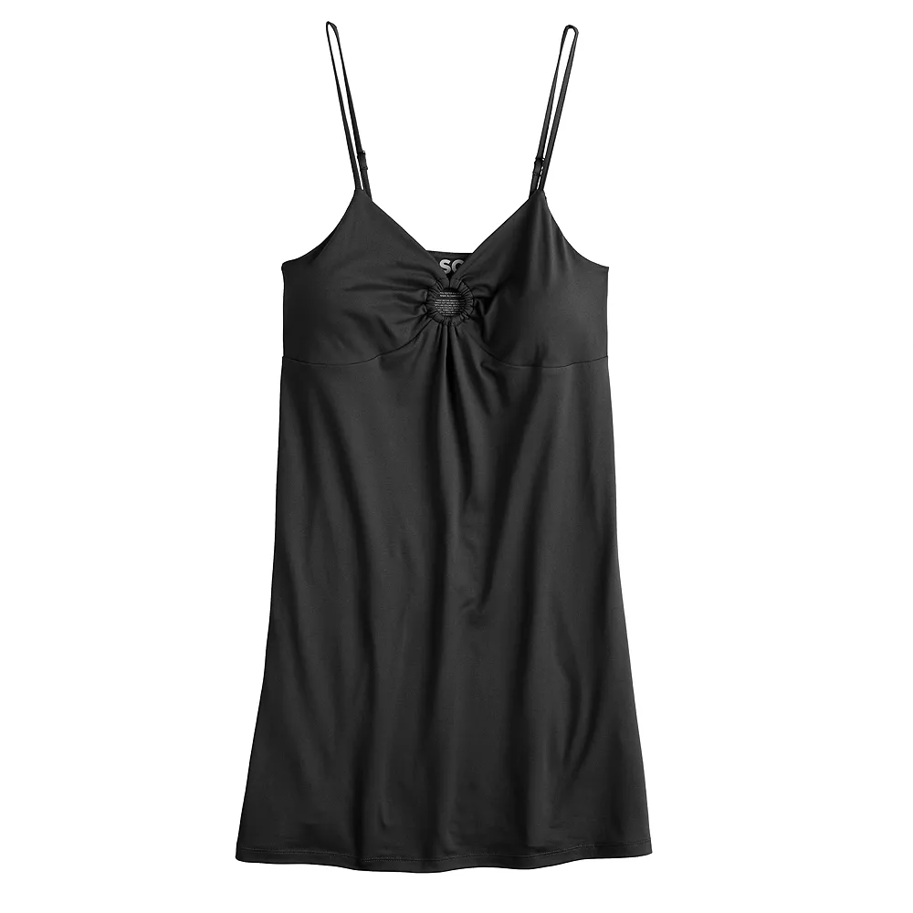 Juniors' SO® O-Ring Fit & Flare Mini Dress - Image 7