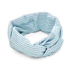 SO® Striped Twist Front Headwrap