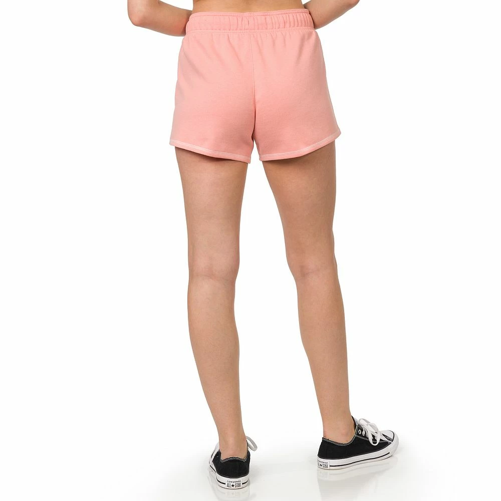 Juniors' Hurley Comfy Pink Drawstring Shorts - Image 2