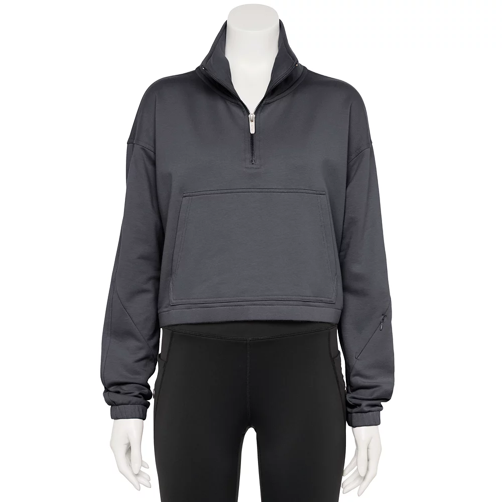 Women's FLX Embrace Quarter-Zip French Terry Sweatshirt - Image 3