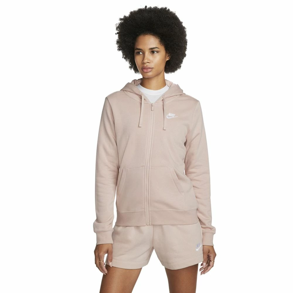 Women's Nike Sportswear Club Fleece Full-Zip Hoodie - Image 2