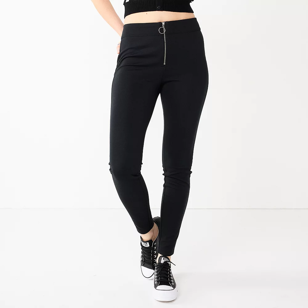 Juniors' SO® High-Rise Ponte Leggings - Image 11