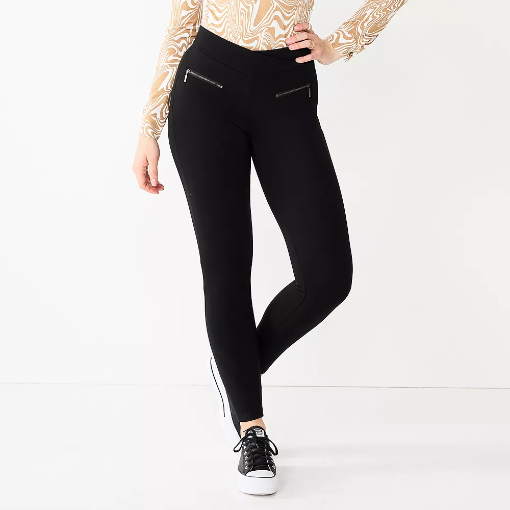 Juniors' SO® High-Rise Ponte Leggings - Image 5