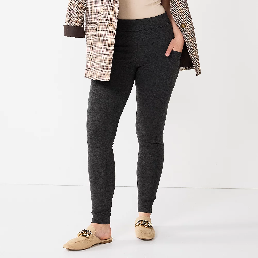 Juniors' SO® High-Rise Ponte Leggings - Image 4