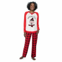 Women's Jammies For Your Families® Beary Cool "Grandma Bear" Pajama Set by Cuddl Duds®