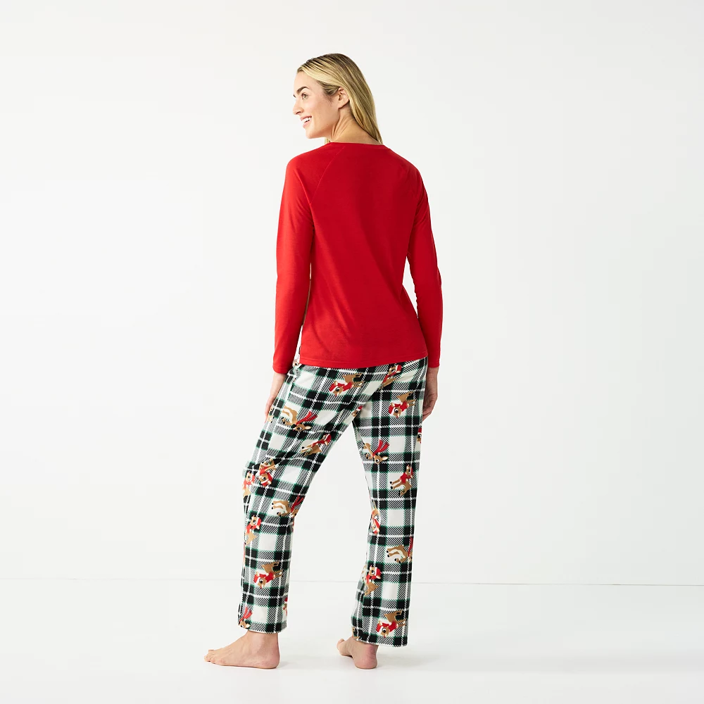 Women's Jammies For Your Families® Rudolph the Red Nosed Reindeer Pajama Set - Image 2