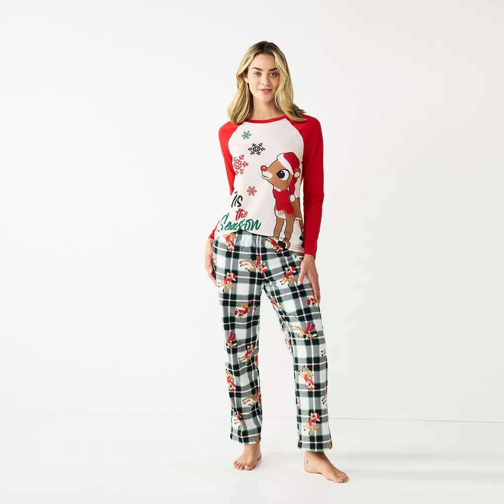 Women's Jammies For Your Families® Rudolph the Red Nosed Reindeer Pajama Set - Image 3
