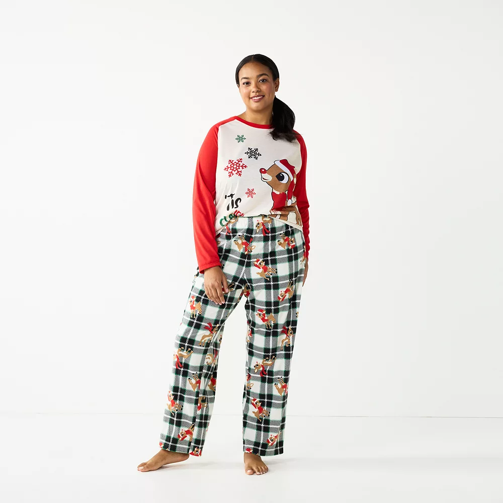 Plus Size Jammies For Your Families® Rudolph the Red Nosed Reindeer Pajama Set - Image 3