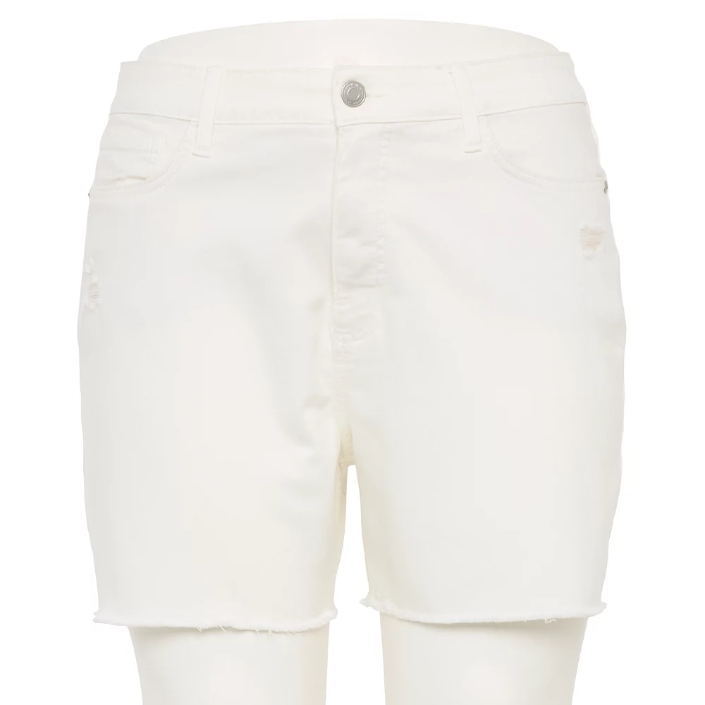 Plus Size LC Lauren Conrad Super High Waisted Cut Off Shorts