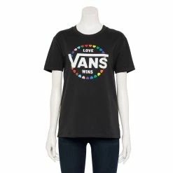 Juniors' Vans Love Wins Pride Graphic Tee