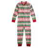 Adult Jammies For Your Families® Joyful Celebration Adaptive Fairisle One-Piece Pajama