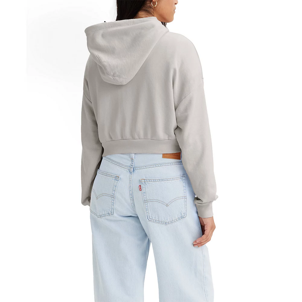 Women's Levi's® Cropped Graphic Logo Hoodie - Image 3