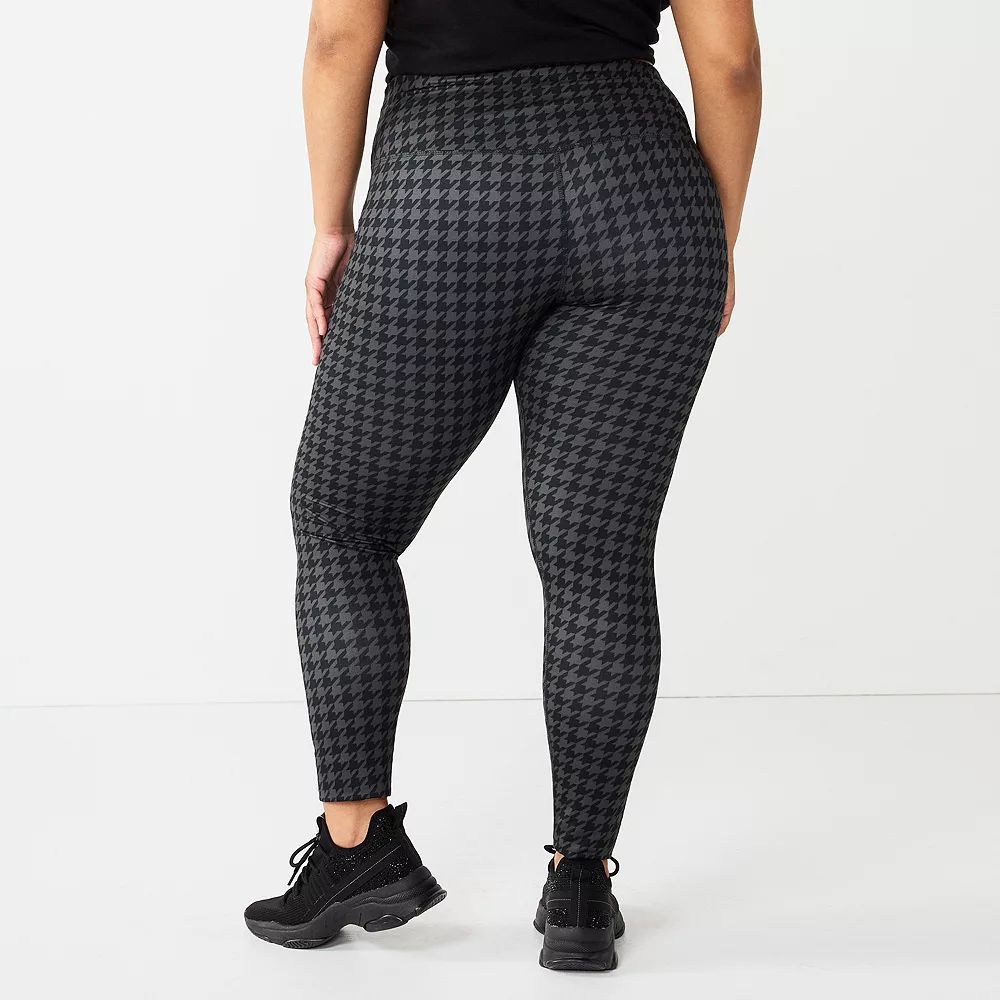 Juniors' Plus Size SO® Crossover High-Rise Sporty Leggings - Image 4