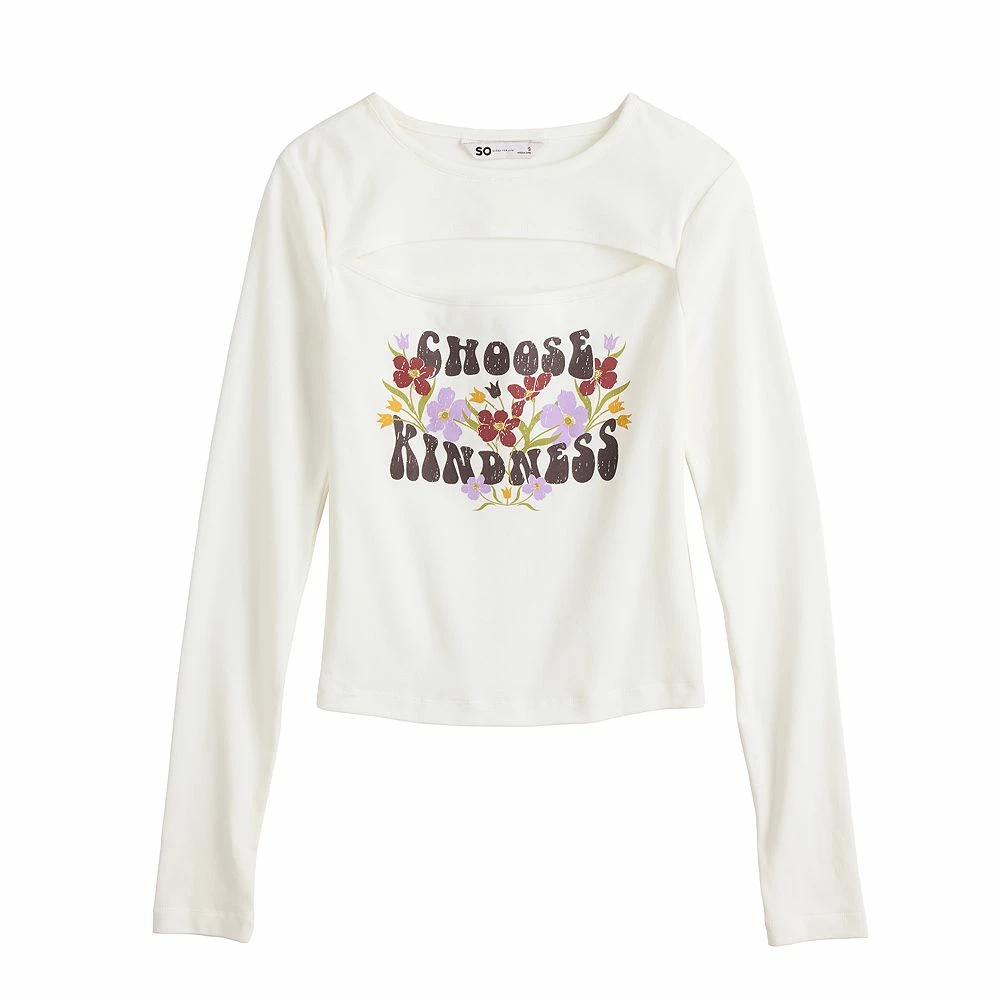 Juniors' SO® Graphic Tee - Image 4