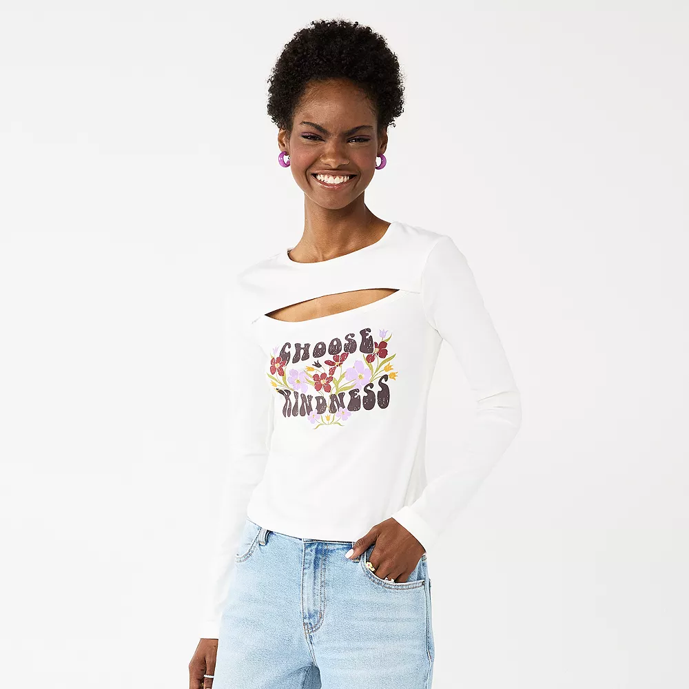 Juniors' SO® Graphic Tee