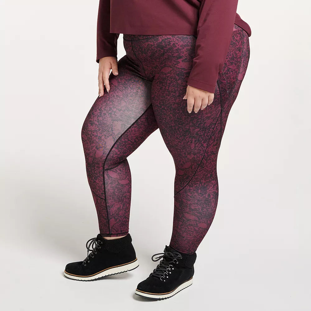 Plus Size FLX Ascent High-Waisted 7/8 Ankle Leggings - Image 4