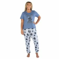 Women's Nite Nite by Munki Munki Star Wars Short Sleeve Pajama Top & Pajama Pants Sleep Set