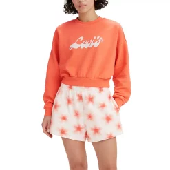 Women's Levi's® Cropped Logo Sweatshirt