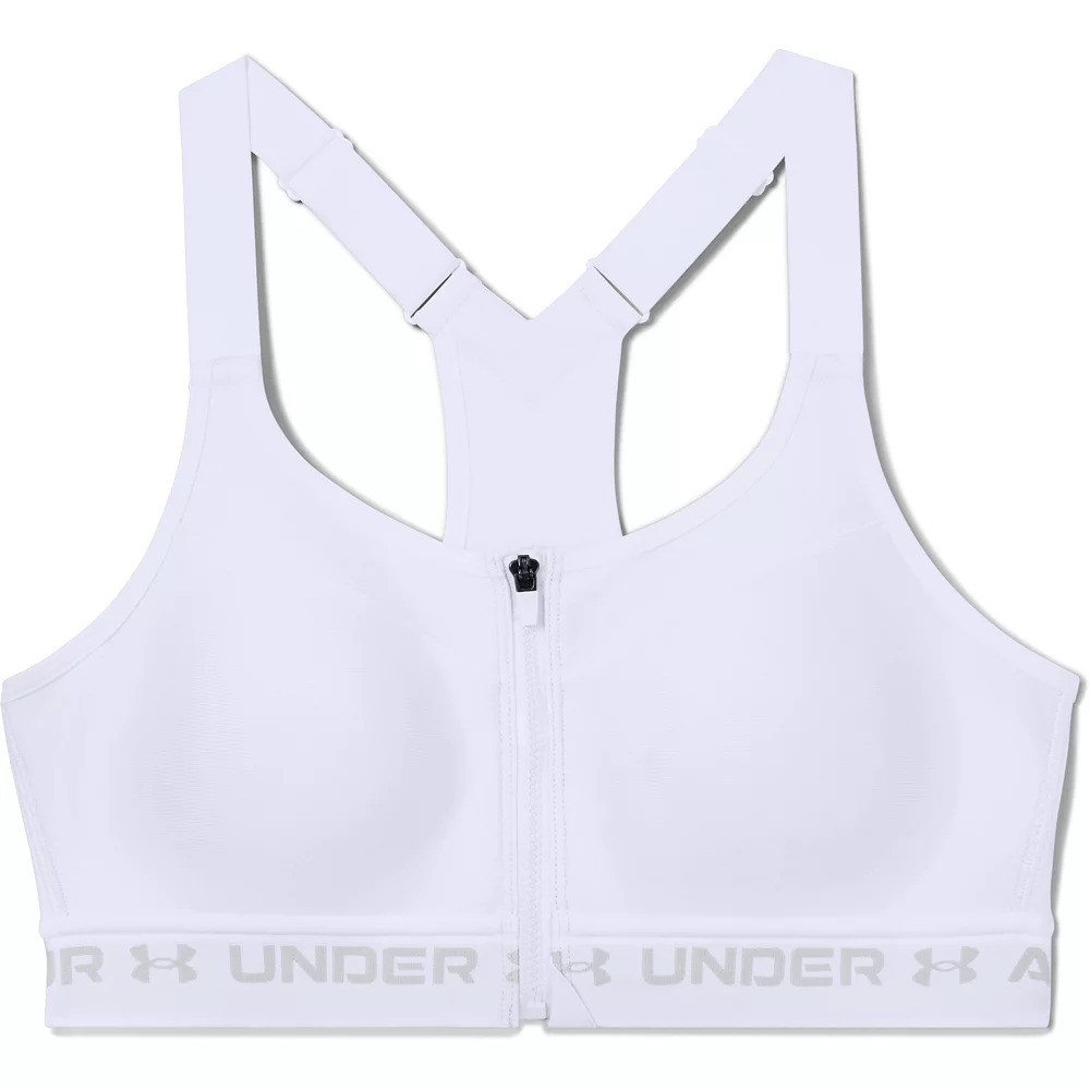 Women's Under Armour High Zip Crossback Sports Bra - Image 6