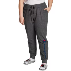 Plus Size Champion® Powerblend Fleece Graphic Joggers