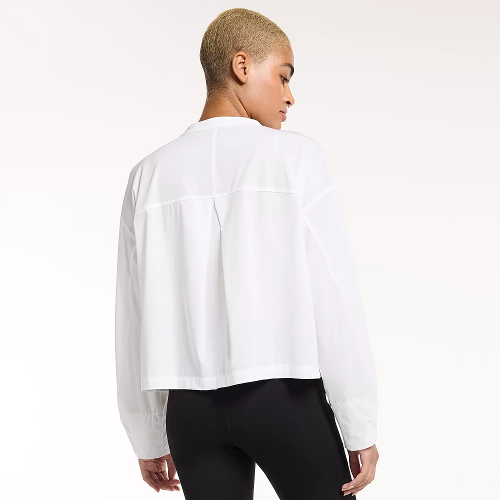 Women's FLX Woven Popover Top - Image 3