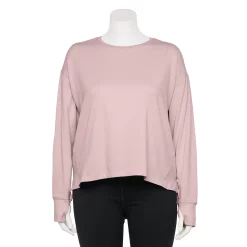 Plus Size FLX Core Drop-Shoulder Tee