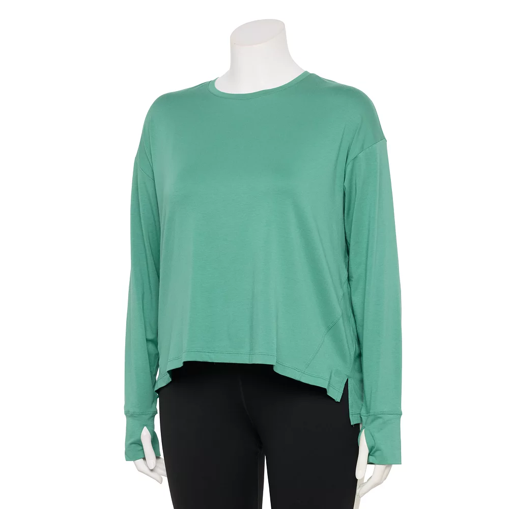 Plus Size FLX Core Drop-Shoulder Tee - Image 3