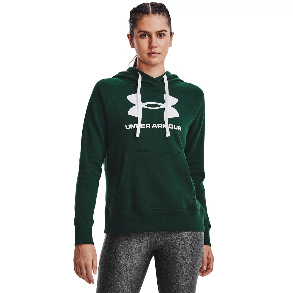Women's Under Armour Rival Fleece Logo Hoodie - Image 4